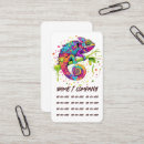 Search for exotic animal business cards Animals