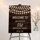 Search for rustic birthday party decor String lights