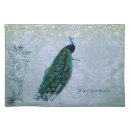 Search for peacock placemats Green