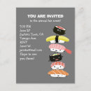 Search for sushi party invitations Fun
