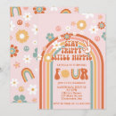 Search for hippie flower power invitations Groovy