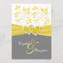 Search for diamond wedding invitations Yellow