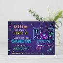 Search for gamer birthday invitations Retro gaming