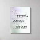 Search for serenity prayer canvas prints Motivational