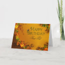 Search for fall birthday cards Orange