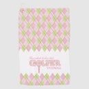 Search for ladies golf towels Pink
