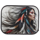 Search for native american car floor mats Cherokee