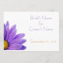 Search for gerbera daisy wedding invitations Purple