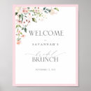 Search for bridal brunch welcome signs Pink