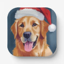 Search for dog christmas plates Retriever