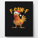 Search for funny christmas plaques Crow