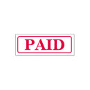 Search for paid stamps Invoice payment