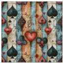 Search for poker fabric Red and black