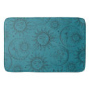 Search for moon stars bath mats Retro