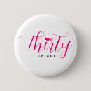 Search for 30th birthday buttons Thirtieth