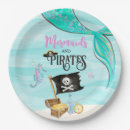 Search for mermaid paper plates Summer