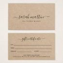 Search for massage business gift certificates Hair stylist