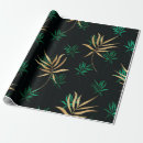 Search for green and gold wrapping paper Tropical