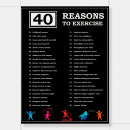 Search for exercise posters Wellness