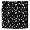 Search for skull pattern bandanas White
