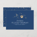 Search for celestial save the dates Crescent moon