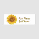 Search for sunflower name tags Nature