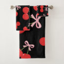 Search for cherry red bath towels Trendy
