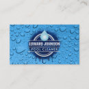 Search for pool cleaning business cards Pools