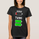 Search for battery charge tshirts Dad
