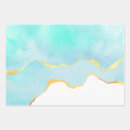 Search for green and gold wrapping paper Tropical