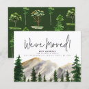 Search for moving announcement postcards Forest