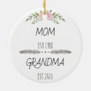 Search for grandma ornaments grandmother
