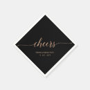 Search for black and rose gold napkins Celebrations