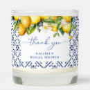 Search for bridal shower favors candles Mediterranean