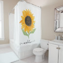 Search for rustic shower curtains Sunflower