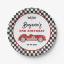 Search for racing cars paper plates Two fast