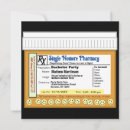 Search for funny prescription invitations Doctor