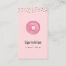 Search for donuts business cards Donut shop