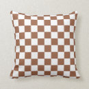Search for brown plaid pillows Checkered
