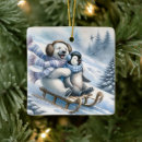 Search for holiday polar bear ornaments Cute