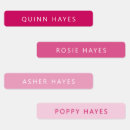 Search for business labels Pink