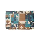 Search for blue brown bath mats Retro