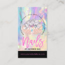 Search for long business cards Beauty salon