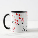 Search for playing cards mugs Black