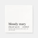 Search for bloody mary napkins Cocktail