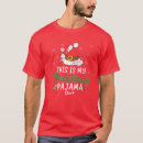 Search for funny pajamas tshirts Santa