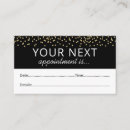 Search for salon appointment cards makeup