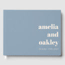 Search for dusty blue guest books Classic