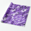 Search for camo wrapping paper Purple