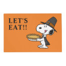 Search for thanksgiving placemats Snoopy